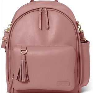 Skiphop Greenwich Tasseled Vegan Leather Backpack